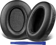 SOULWIT Earpads Cushions Replacement for Sony WH-XB910 XB910N Extra Bass Noise Cancelling Headphones, for Sony WHXB910N Wireless Bluetooth Headset, Ear Pads with Softer Protein Leather - Black