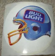 BUDWEISER Vintage 1993 Bud Bowl V Bud Light STICKER decal craft beer brewing