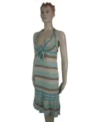 NWT MISSONI SHEILA SEXY FRINGE ZIG ZAG DRESS 46 ORANGE LABEL