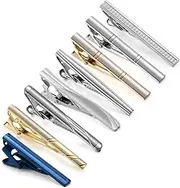 [KUHBDIE] Men's Formal Tie Clip Set Tie Clip Personalized Short Tie Clip Black Gift Box