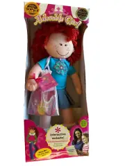 Adorable Social Girl Plush Toys for Girl, Interactive, Secret Code Online Fun
