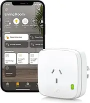 Eve Energy (Apple Home) - Smart Plug & Power Meter with Built-in Schedules, Voice Control, no Bridge Needed, Bluetooth & Thread