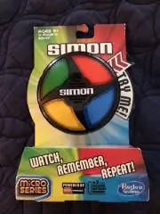 Simon Micro Series 3.5” Mini Electronic Handheld Classic Game Hasbro New