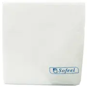 Sofeel Cleaning Cloths 40 x 38cm 70% Viscose White 25 Pack