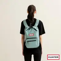 在飛比找momo購物網優惠-【HUNTER】上開扣Pioneer中型尼龍後背包(湖水藍)