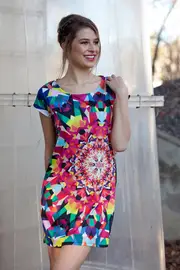 Kaleidoscope Tunic--YUM-Y1399