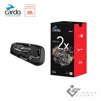 在飛比找PChome24h購物優惠-Cardo FREECOM 2X 安全帽通訊藍牙耳機 (單入