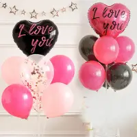 在飛比找momo購物網優惠-婚禮告白愛心桌飄氣球組1組(生日派對 氣球佈置 求婚告白 婚