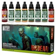 Paint Set - Undead - Acrylic Intensity Airbrush Brush Figures Miniatures