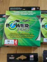 PowerPro Braided Fishing Line - Vermilion Red - 30lb - 300yd !!!