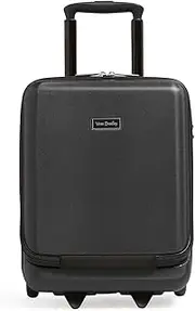 [Vera Bradley] Women's Hardside Underseat Rolling Suitcase Luggage