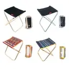 Outdoor Portable Folding Stool, Collapsible Slacker Chair Seat Lightweight Stool