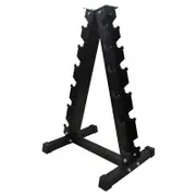 6 Pair A Shape Dumbbell Rack Home Gym Dumbbell Weight Storage Tree