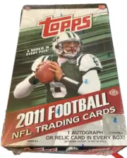 2011 Topps Football Hobby Box SEALED