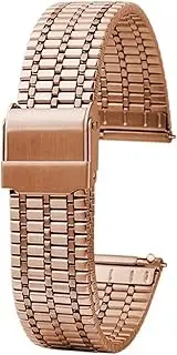 [TEMKIN] Thin Stainless Steel Metal Men's Women's Watchband 18mm 20mm 22mm For Longines For TISSOT For Casio Watch Strap Bracelet