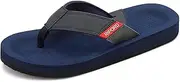 [Ripord] Men's Flip Flops Sandal Beach Sandals 41-46 EU, blue, 10 AU