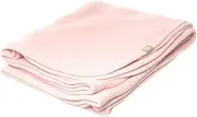 Babyushka Organic Melangie Double Side Blanket, Pink,