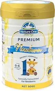 NATURE ONE DAIRY Premium 2-Milk Oligosaccharide Newborn Infant Formula Step 1 (0-6 months) -Infant Formula -Baby Formula -2'FL and LNnT, 900g