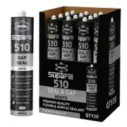 ADMIL 103073 Sealant Selleys - SupaFill 510 Gap Filler - 480 gram (White) - Box of 20