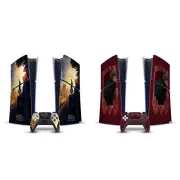 FANTASTIC BEASTS KEY ART AND BEASTS VINYL SKIN DECAL FOR PS5 SLIM DIGITAL BUNDLE