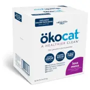 Less Mess Low Tracking Wood Clumping Cat Litter Mini- Pellets, Unscented, 18....