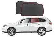 Genuine SNAPSHADES Car Rear Window Shades for Mitsubishi Outlander 3rd Gen (2...