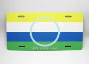 CLIMATE CHANGE FLAG ENVIRONMENTAL AWARENESS ECOLOGY METAL NOVELTY LICENSE PLATE