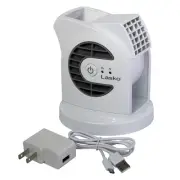 MyCool D300 Mini USB Desk Fan with 40in. USB Cable and Bonus AC Adapter – Sma...