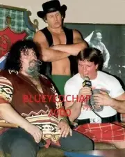 BOB ORTON-LOU ALBANO & RODDY PIPER WRESTLER 8 X 10 WRESTLING PHOTO WWF