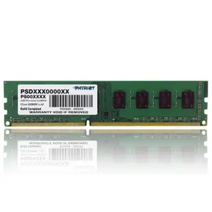 【PATRiOT 博帝】DDR3 1600 4GB 筆記型記憶體