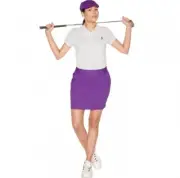 NWT Royal and Awesome Women`s Golf Skort Purple Patch Skirt US 6 UK 10 B3