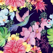 Wooden Jigsaw Puzzles For Adults - Summer Hummingbird - 222 Piece Jigsaw Puzzle