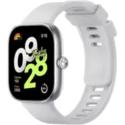 Xiaomi Redmi Watch 4 Smart Watch - Silver Grey 1.97" AMOLED Display - Up to 20 Days Battery Life - Built in GPS - Heart Rate, Blood Oxygen and Sleep Tracking - 5ATM Water Resistance [BHR7848GL]