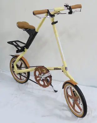 小哲居 2022 STRIDA 速立達 LT 全車架EN管材 16吋輪 2個顏色 奶油色 6大升級 三角形單車