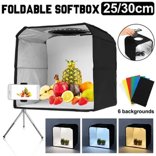 I90333 25/30cm Mini Photo Studio Lightbox Folding Portable S