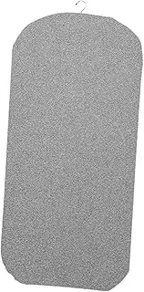 ＫＬＫＣＭＳ Hanging Ironing Board Clothes Steamer Pad Handheld Heat Resistant Over The Door Remove Folds Ironing Mat for Traveling, Gray