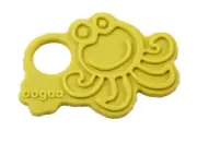 oogaa Yellow Octopus Silicone Teether for Ages 2 Months and Up