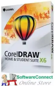 CorelDRAW X6 Home and Student Not X8 Corel DRAW WINDOWS 8, & 7 Genuine GUARANTEE