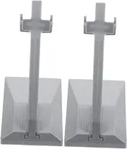 HOODANCOS 2Pcs Airplane Model Display Stand Stable Base for Airplane Decor Easy to Assemble for Collectors and Retail Displays Storage Rack