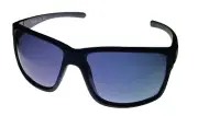 Kenneth Cole Reaction Mens Black Rectangle Wrap Plastic Sunglass KC1436. 5B
