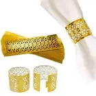 50pcs Napkin Ring Eye-catching Novelty Elegant Fine Texture Napkin Clip