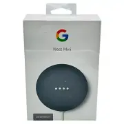 Google Nest Mini 2nd Generation Smart Speaker Black NEW IN BOX