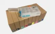 Epson 80ml Refillable Cartridge Set for P600 Garment Printers LIQUIDATION SALE!!