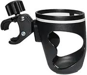 Gatuida Stroller Cup Holder Lightweight Bottle Rack with Swivel Design Easy Installation for Strollers Tricycles Bicycles and Wheelchairs Compatible with Various Drink