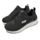 SKECHERS DLUX WALKER 149815BLK 綁帶運動鞋 黑女鞋