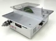 Dual Motor Mini Table Saw Woodworking DIY Desktop Saw Table Cutter Power supply