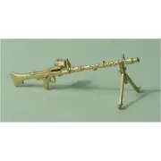 Mini World 7218 MG-34 Machine Gun With Bipod Brass 1/72 scale kit