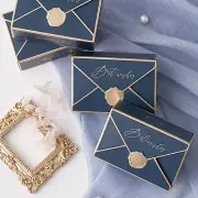 POTTIIS 20Pcs Candy Box Cookie Gift Boxes，Romantic Wedding Favors Cute Chocol...