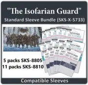 "The Isofarian Guard" Board Game Compatible Card Sleeve Bundle (8805 X 5 + 8810