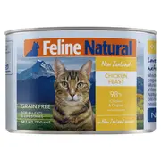 Feline Natural Chicken Feast Cat Food Can 170g 12PK